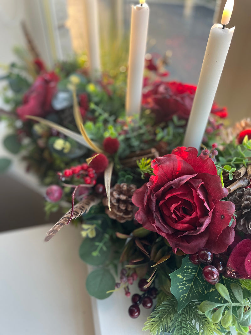 Winter Floral Centrepiece