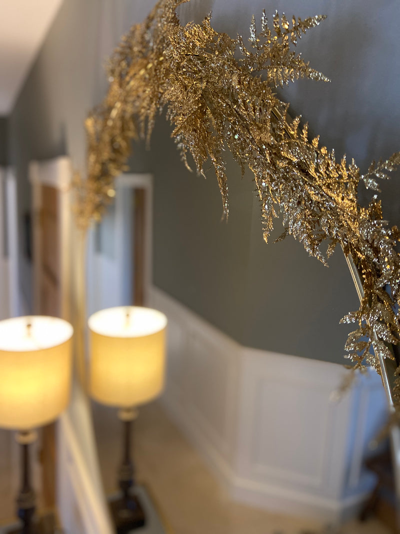 Gold Fern Garland